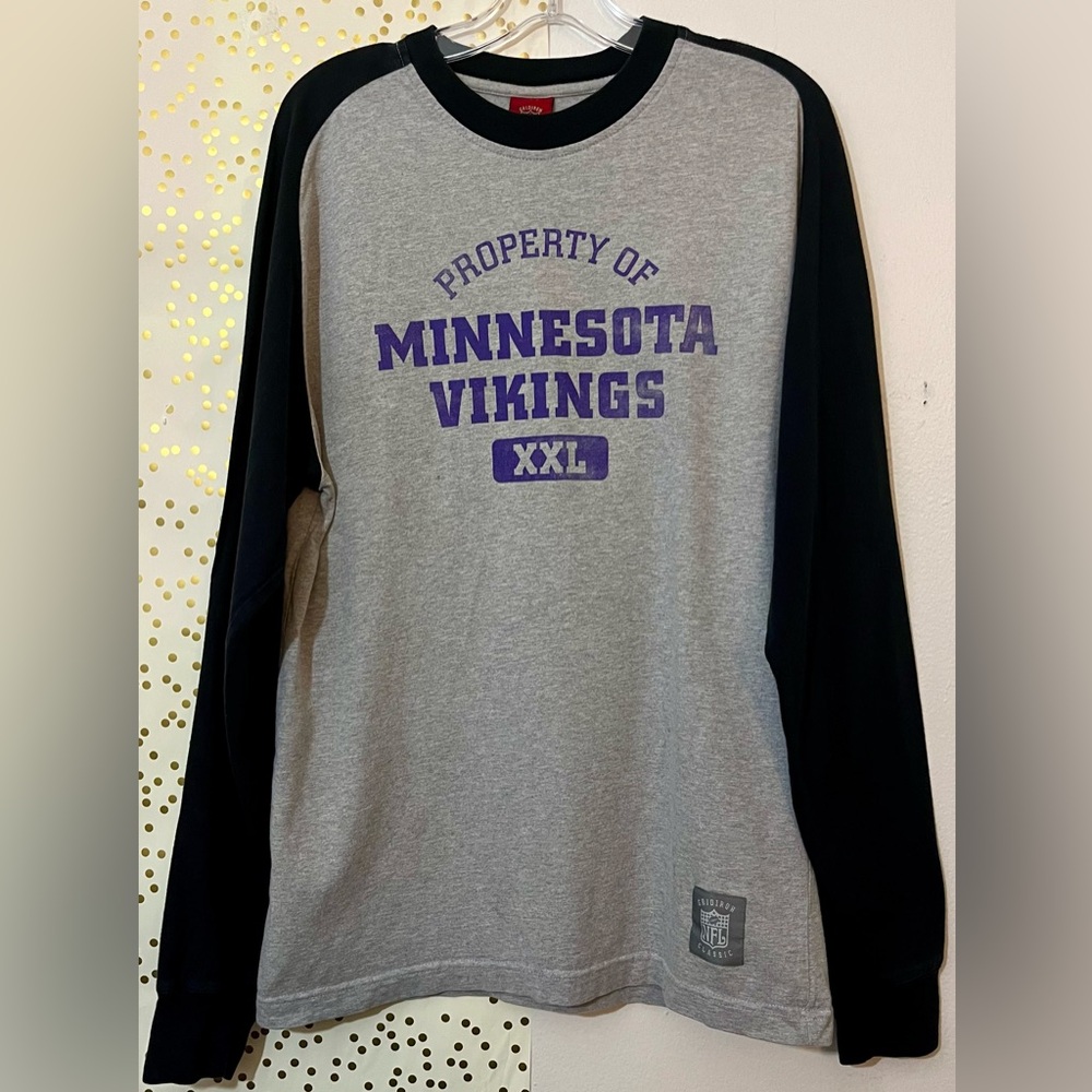 NFL Minnesota Vikings Long Sleeve Shirt size Medium